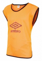 манишка umbro training bib оранжевый senior